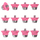World Cup Metal Tipped SG Studs - Pink