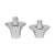 Flare Pro Custom Alloy SG Studs - Silver